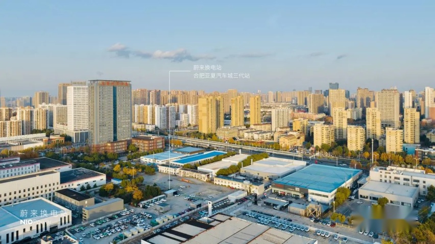合肥市成交价30万以上纯电市场蔚来份额57.8%