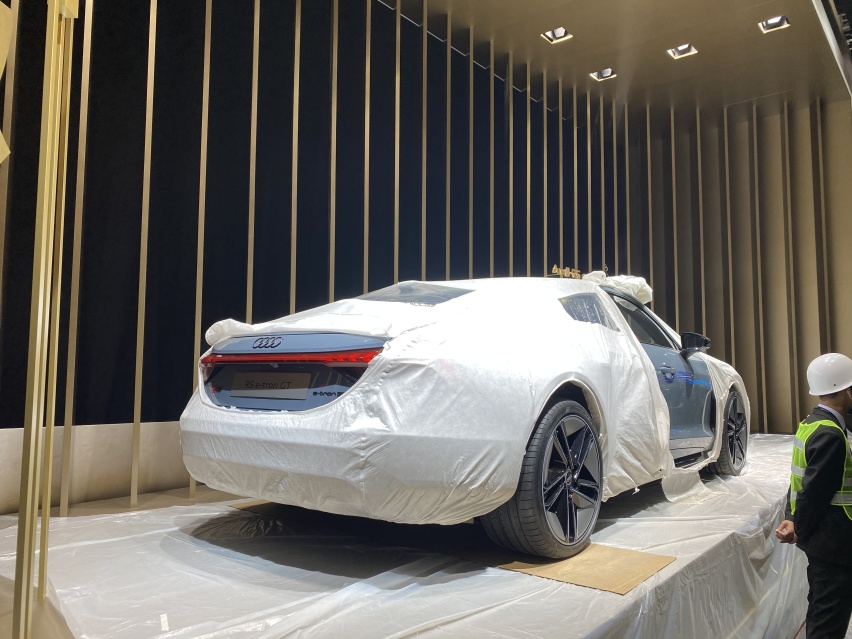 2021上海车展探馆:奥迪RS e-tron GT