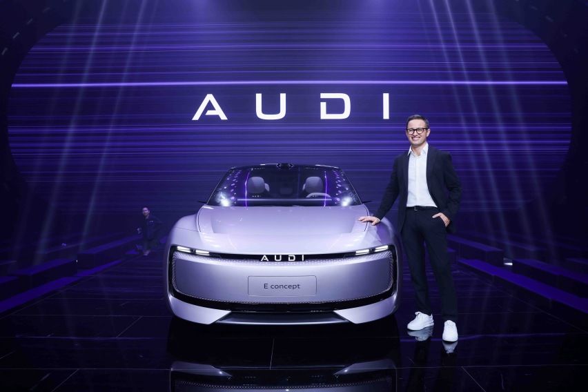 奥迪发布新品牌AUDI，AUDI E概念车全球首次亮相