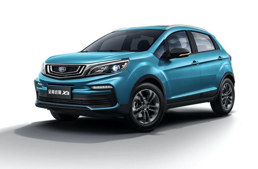 不到五万就能买大厂SUV？吉利远景X3新增车型上市