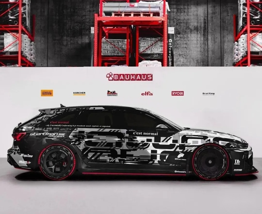 全国首套ABT RS6-R，价值70万限量125套的极品套件