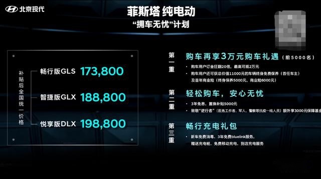续航490km，补贴后17.38万元起！北京现代菲斯塔纯电动