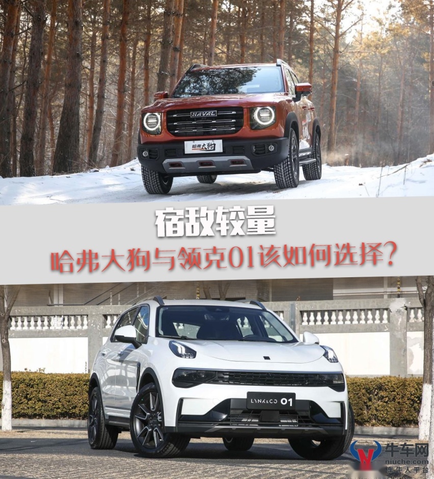 宿敌较量：预算20万以内 哈弗大狗还是领克01？
