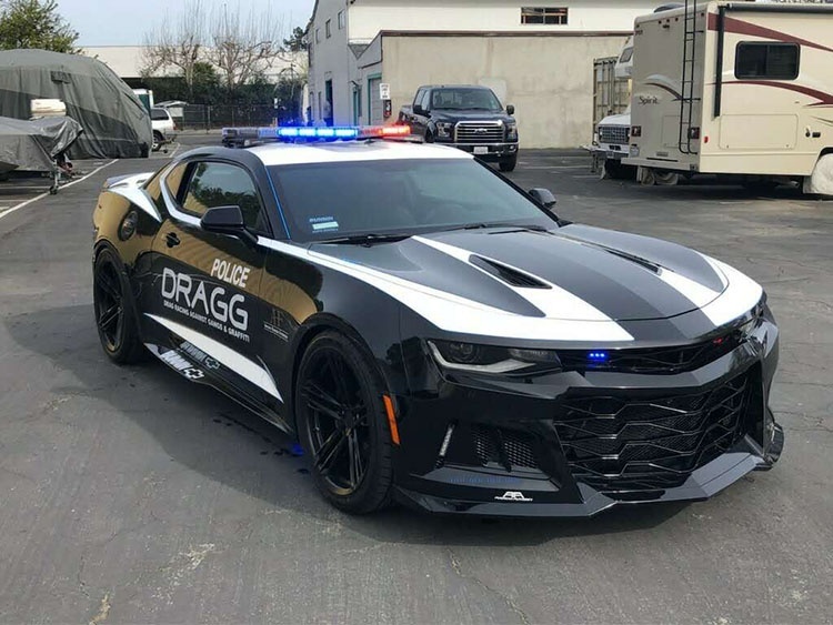 美国警车启用科迈罗MP Concepts套件