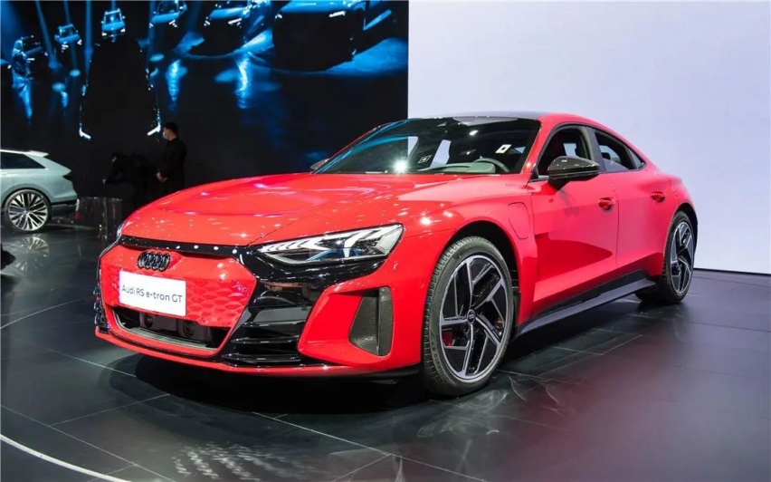 2022广州车展，奥迪RS e-tron GT在国内正式上市