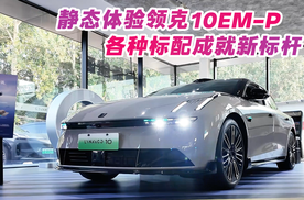 各种标配成就真标杆 静态体验领克10EM-P