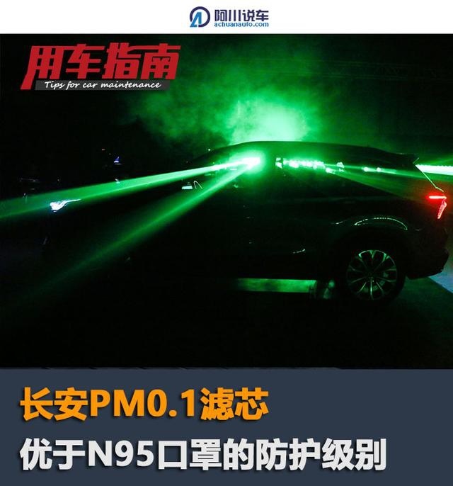 为何说pm0.1滤芯可媲美N95口罩，长安汽车用一场实验解密