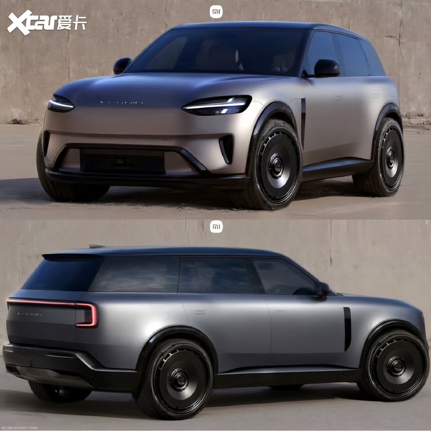 定位接近问界M9，小米YU9车图曝光，增程大6座SUV！余承东又要急眼