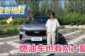 实拍全新吉利博越，燃油车也有AI大脑
