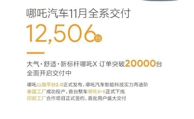 11月新能源汽车销量榜：理想提前完成年销30万，吉利系抬头