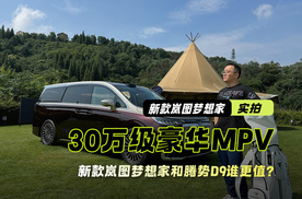 30万级豪华MPV对决 新款岚图梦想家和腾势D9谁更值？