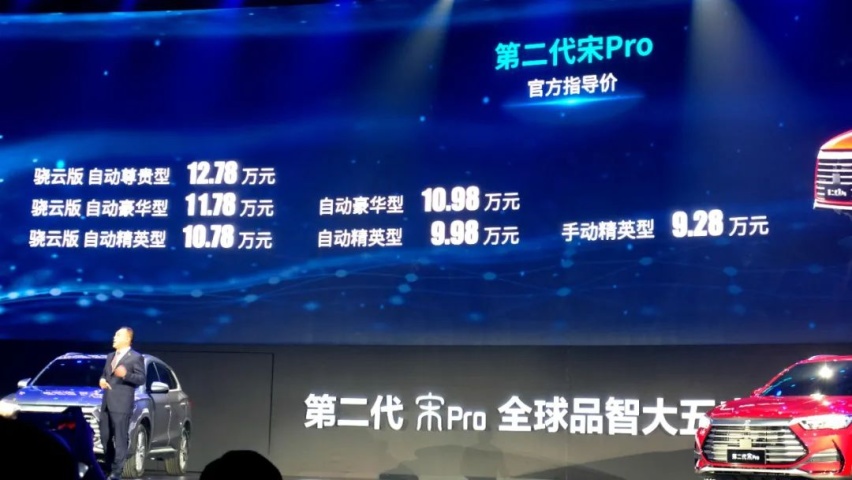 爽，换发动机了！比亚迪第二代宋Pro正式上市
