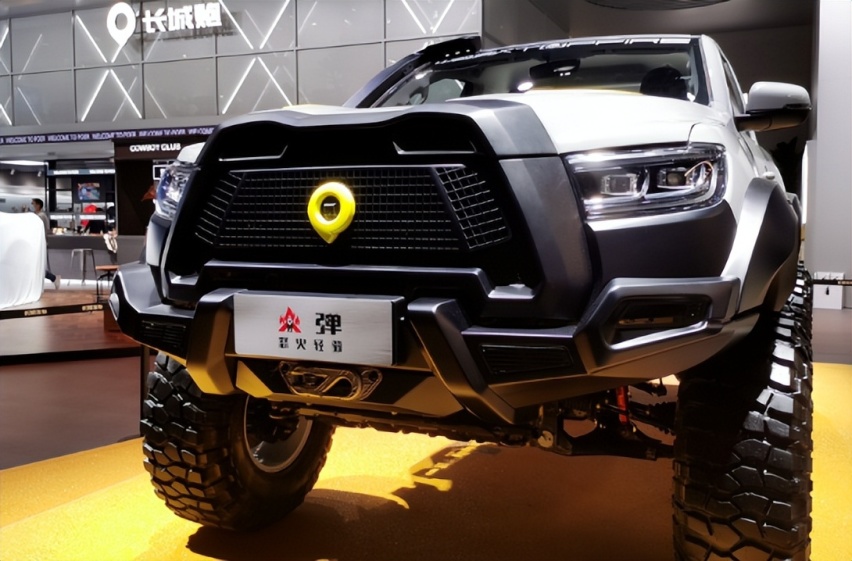 粗犷霸气，长城炮顶火改装版成都车展发布！