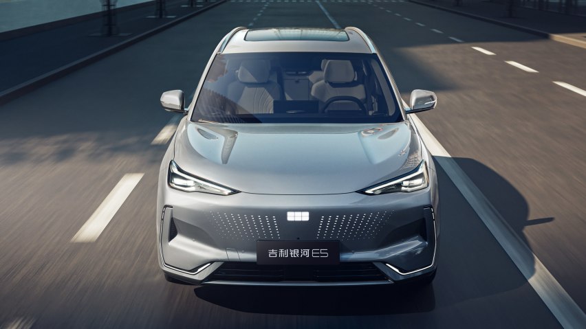 配Flyme Auto车机系统 吉利银河E5官图发布 有望二季度内上市