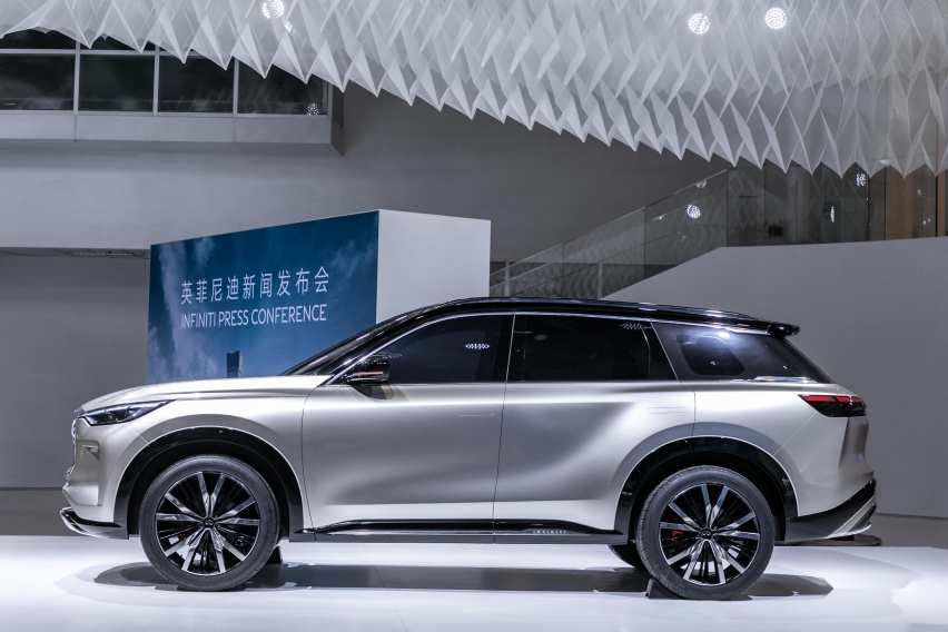 QX60概念车全球线下首秀，英菲尼迪迈向全新时代