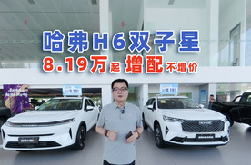 哈弗H6双子星8.19万元起售 增配不增价！
