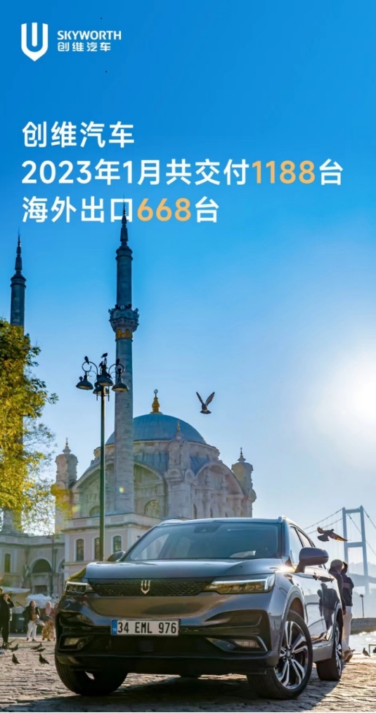 新能源车企1月销量排名：理想突破1.5万辆排第一