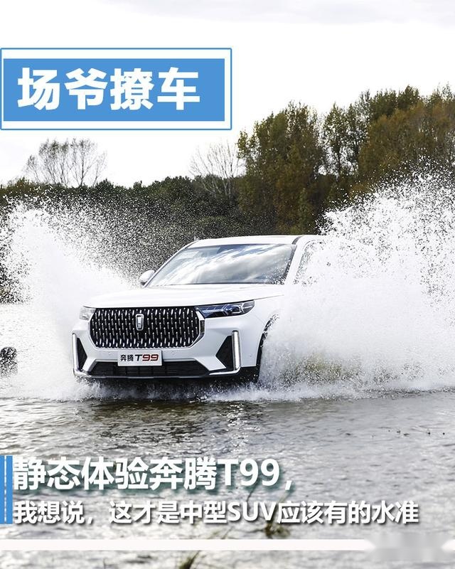 场爷撩车—静态体验奔腾T99，我想说，这才是中型SUV应该有