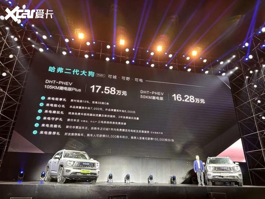 哈弗二代大狗上市 售13.58万-17.58万元，全系六款选哪款更值？