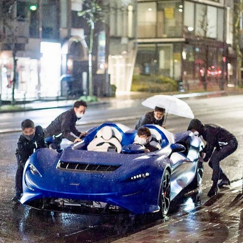 迈凯伦Elva 赛车化的风格