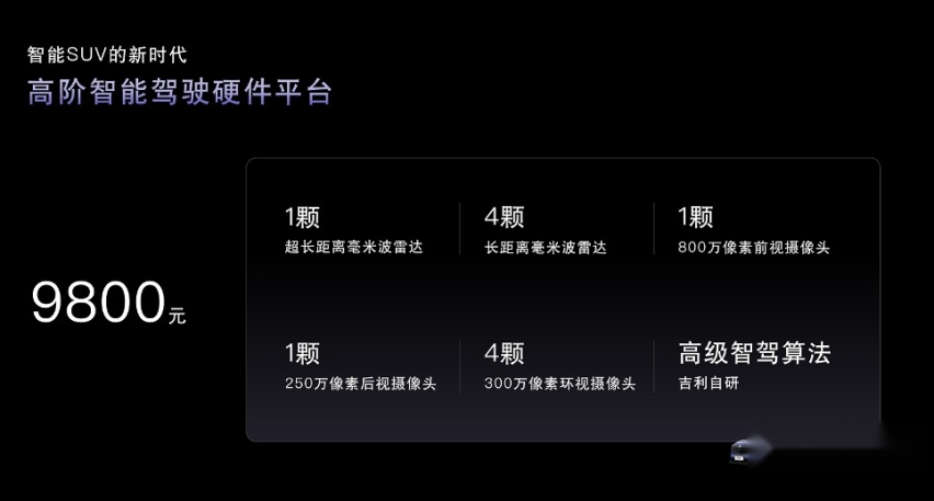 售价12.57—17.07万元  “新三好SUV”吉利博越L上市