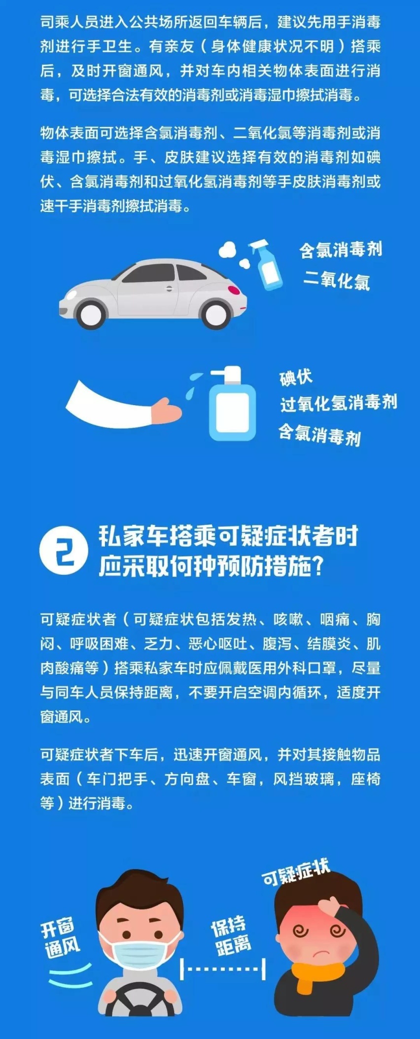 有车一族该如何预防新冠肺炎？