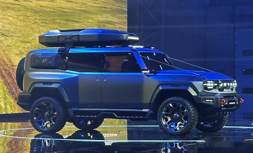 奇瑞捷途即将亮相一款硬派SUV 双电四驱 带大梁3秒破百