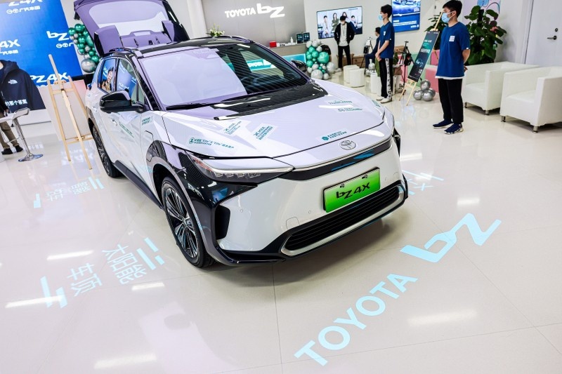 最有诚意的合资纯电SUV 广汽丰田bZ4X全国到店上市