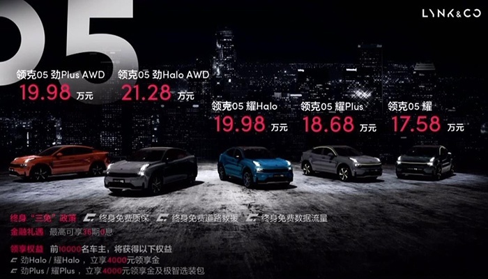 领克05哪款值得买：别管花里胡哨的，选最低配就成了！