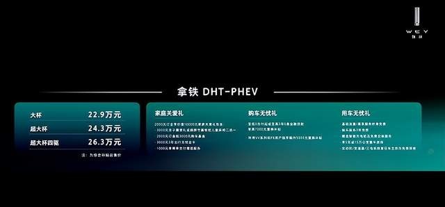 续航超1000km 最低油耗5.5L 拿铁DHT-PHEV上市
