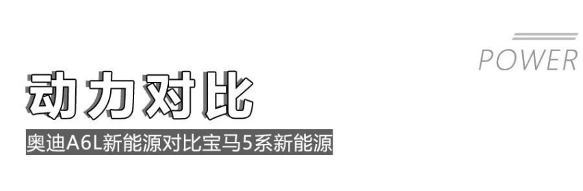 50万级豪华中大型插混轿车，奥迪A6新能源对比宝马5系新能源