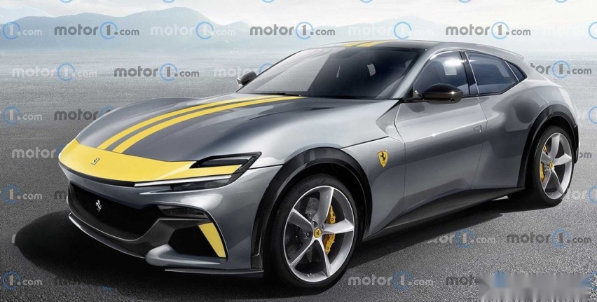 SUV or FUV？ 法拉利Purosangue最新渲染图