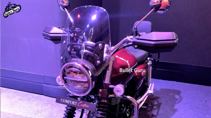 子弹头罩、单座盖上身，本田CB350 Cafe Racer印度亮相