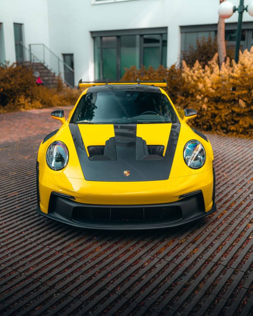 XPEL隐形车衣与保时捷911 GT3 RS，黄、黑、清透的完美组合