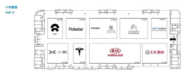 成都车展，想看特斯拉，小鹏，蔚来请去11号馆