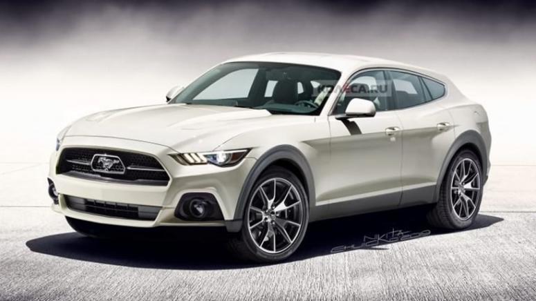 福特Mustang SUV渲染图曝光