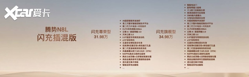 首搭AI超级智能体迪迪虾，腾势N8L纯电上市29.98万元起