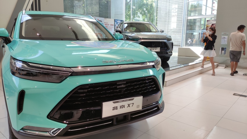 北京X7的悲鸣：北京汽车燃油车时代的绝唱？
