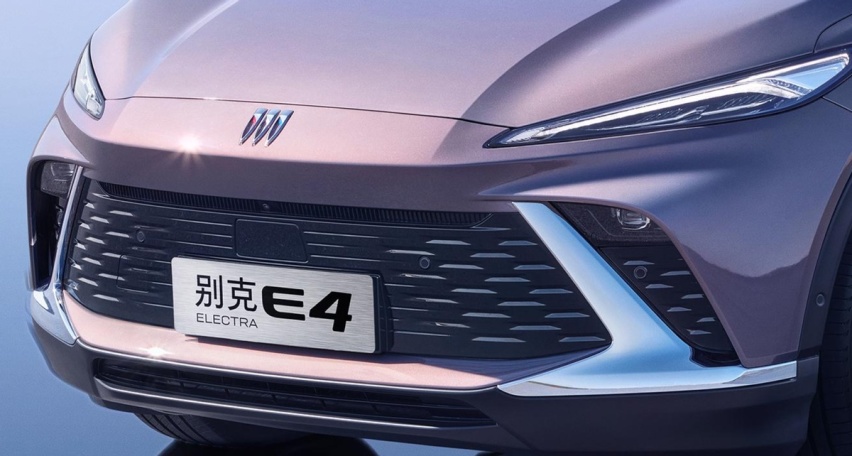 别克品牌第二款奥特能纯电车型 别克E4官图发布