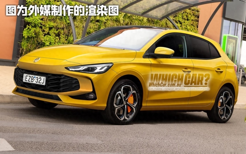 在海外更香！新一代MG3国外路试，或明年上市发布