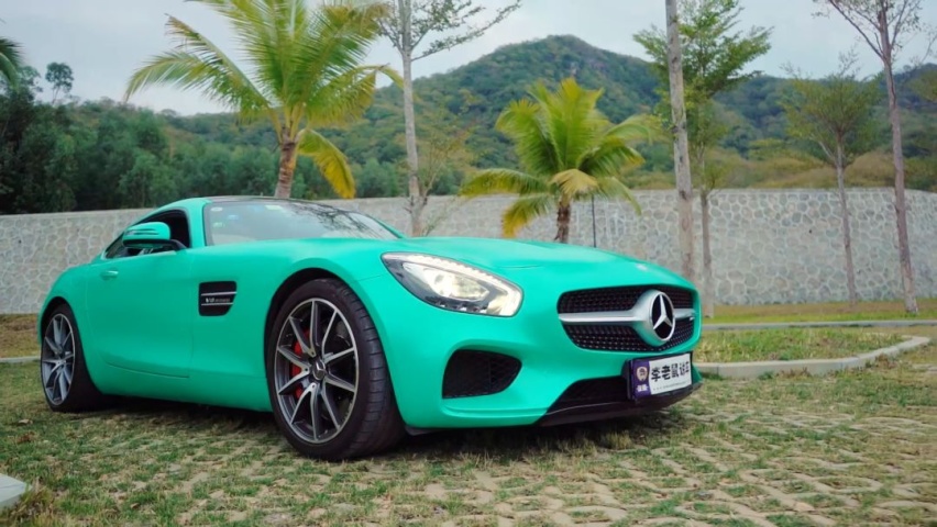 两抹男人都无法抗拒的绿！双门E46遇上AMG GT S