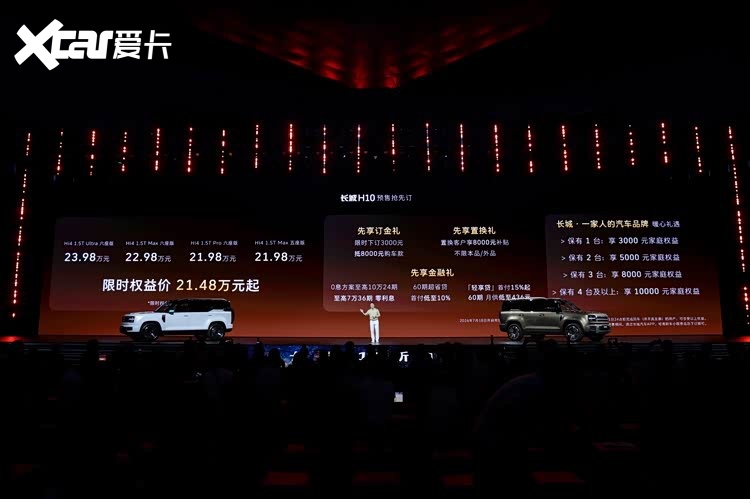 为中国大家庭而来！方盒子新物种长城H10预售限时21.48万元起