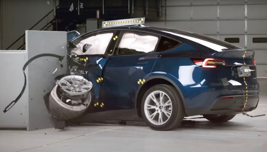 IIHS公布特斯拉Model Y/3最新碰撞测试成绩