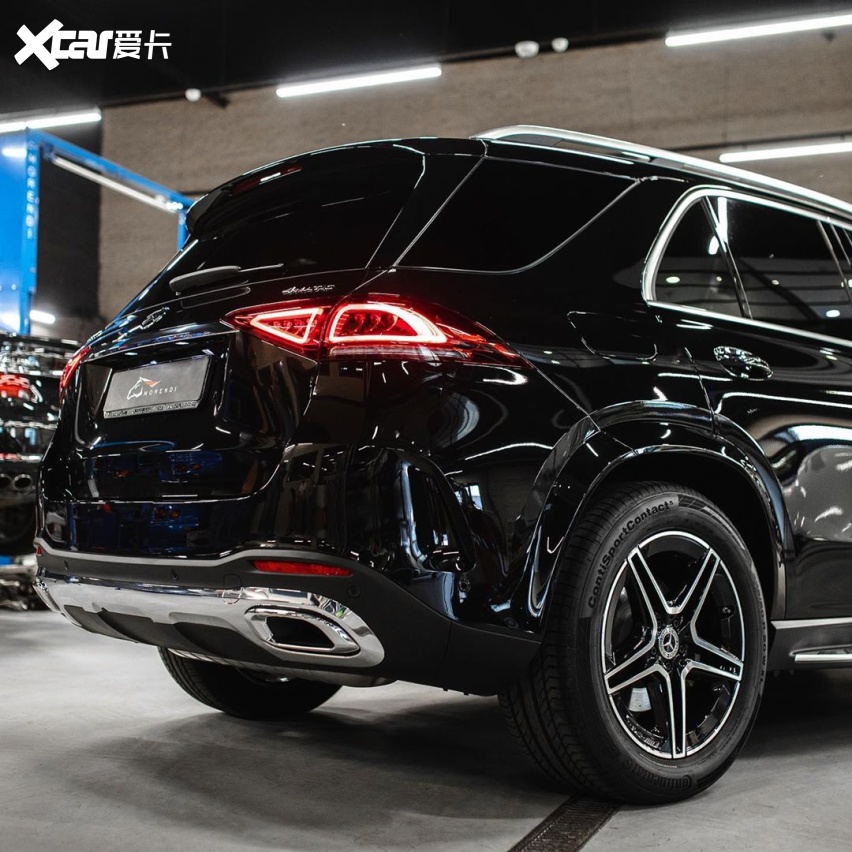 黑色的精致感全新奔驰gle级海外实车