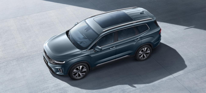 全新大7座SUV 吉利豪越国内首秀