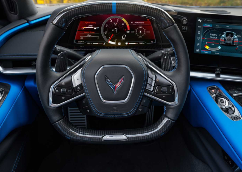 搭载V8发动机，Corvette E-Ray官图发布