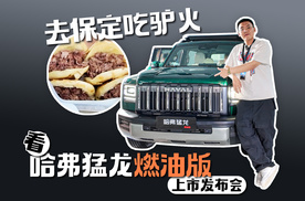 去保定吃驴火 看哈弗猛龙燃油版上市发布会