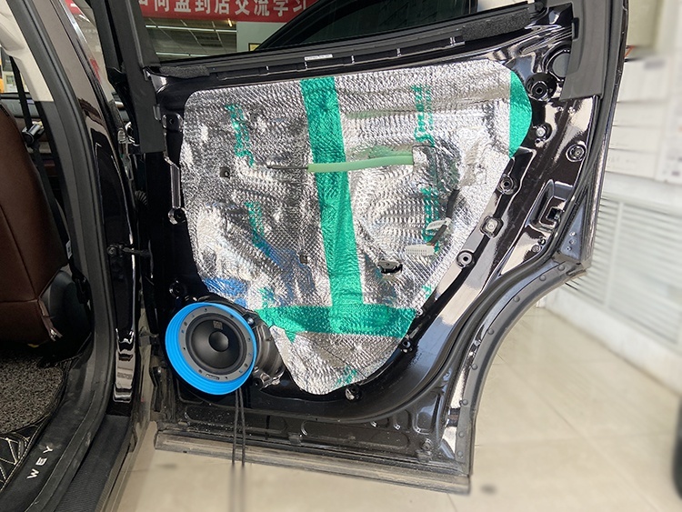 长城VV7改装丹拿音响系统，升级STP隔音——哈尔滨小蒋
