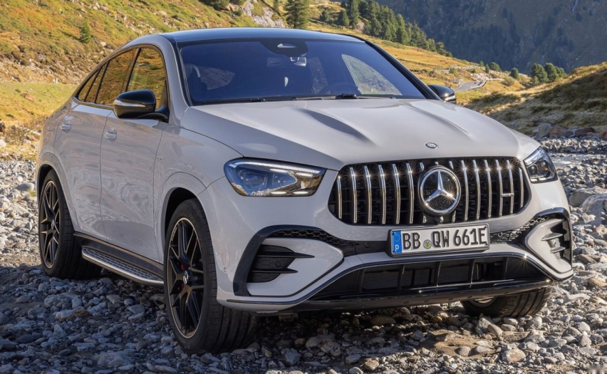 攻击十足，奔驰AMG GLE 53 Hybrid Coupe官图发布