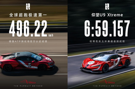 496.22 km/h刷新全球汽车极速，仰望U9 Xtreme全球限量